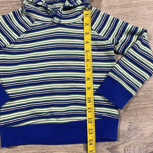 Tucker & Tate Toddler Boy Hooded Sweatshirt Size 2 Blue Green White Nordstrom - Picture 3 of 6